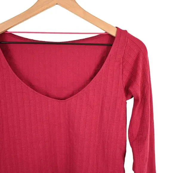 Anthropologie Aidy Seamless Scoop Back Top, NWT - Picture 3 of 7